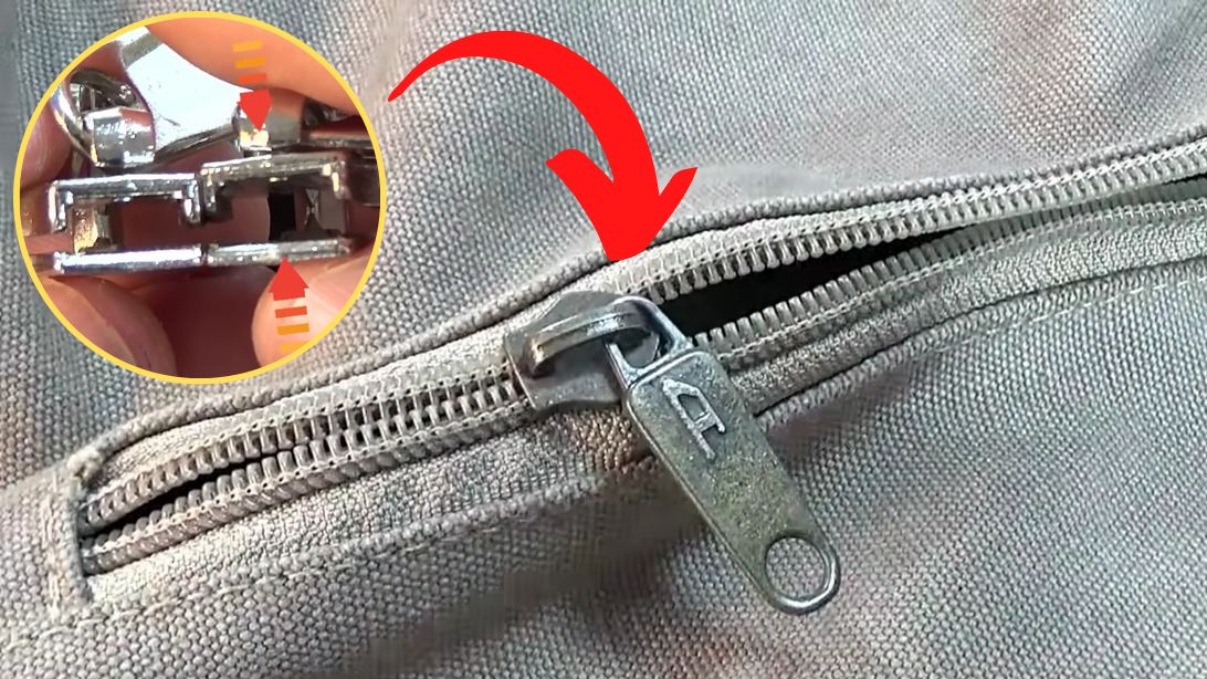 Easy Fix For A Broken/ Separated Zipper